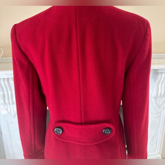 Giacca Red Pea Coat - Picture 3 of 14